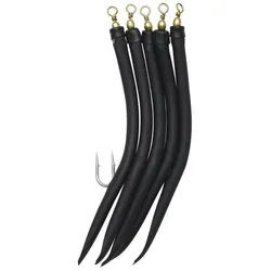 Kinetic Kunstköder Kinetic Gummi-Makk 12/0 Black 5Pcs Gr. 12/0