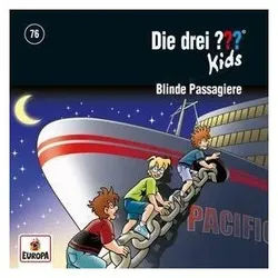 United Soft Media Hörspiel-CD Die drei ??? Kids - Blinde Passagiere. Tl.76, 1 Audio-CD