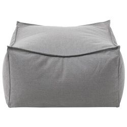Outdoorhocker Stay Blomus grau, Designer Kaschkasch, 32x60x60 cm