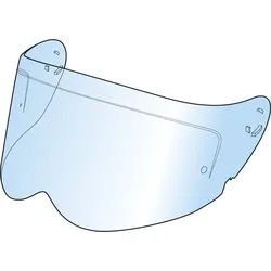Simpson Venom Visier, transparent für Männer