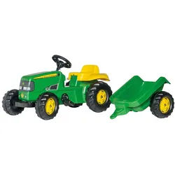 Kindertraktor , Grün , Kunststoff , Spielzeug, Kinderfahrzeuge