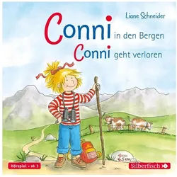 Silberfisch Verlag Hörspiel Conni in den Bergen / Conni geht verloren, 1 Audio-CD