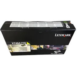 LEXMARK X746A1YG GELB TONER - 7000 PAGES | FÜR X746DE