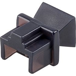 Goobay Staubschutz für RJ45 Buchse - z. B. geeignet für den Einsatz in Patch Panels, 10er Set Staubschutz-Stecker