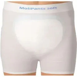 MoliPants® soft Fixierhosen, Unterwäscheähnliches Fixierhöschen, 1 Beutel = 5 Stück, Größe: xx-large