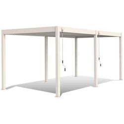 Weide Pergola , Metall , 530x255x360 cm , Gartenmöbel, Loungemöbel