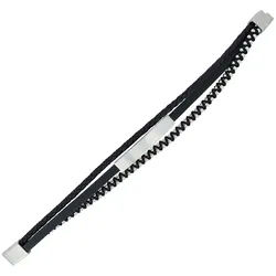 Adelia ́s Armband Unisex Armband aus Leder 21 cm, Zum Verschenken – ideal zum Geburtstag schwarz