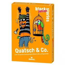 Moses. Verlag Spiel, black stories Junior - Quatsch & Co. - deutsch