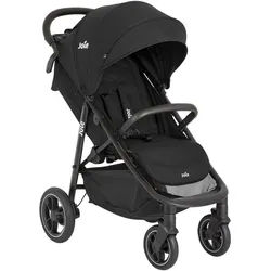 Joie Buggy , Schwarz , Textil , 58x103x93.6 cm , EN 1888 , Feststellbremse, Fußstütze abklappbar, Federung, 5-Punkte-Gurt, für Babyschale geeignet, Griff in Lederoptik, Transportsicherung, Einhand-Faltmechanismus, abnehmbarer Schutzbügel , Baby on Tour, Kinderwagen, Buggys