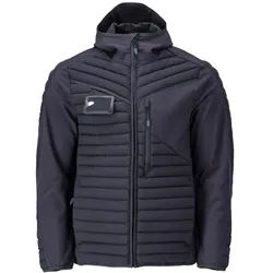 MASCOT Herren Jacke mit Kapuze CUSTOMIZED Schwarzblau XS - 22215-607-010-XS - Schwarzblau