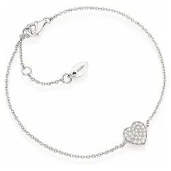 Amen Armband Original Silberarmband mit Zirkonen Love BRH