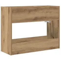 vidaXL Schirmständer Sonnenschirmhalter Artisan-Eiche 65 x 24 x 50 cm Holzwerkstoff (1 St)