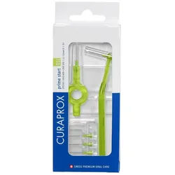CURAPROX Interdentalbürsten Interdentalbürsten CPS prime Start Set, 5 Bürsten mit 2 Haltern grün