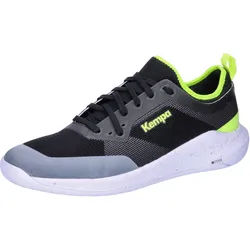 Kempa Herren Handballschuhe Kourtfly 200867203 47 - Schwarz/Fluo Gelb - 47