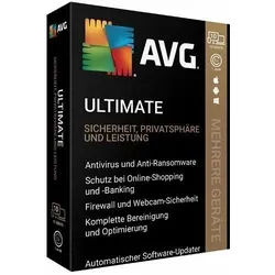 AVG Ultimate 2026, 10 Geräte - 2 Jahre, Download