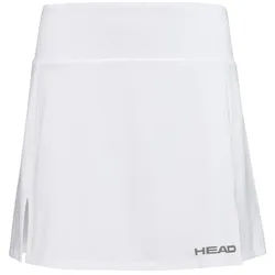 Head Tennisrock mit Innenhose Club Basic 2023 (elastischer Bund) weiss Damen weiß XS