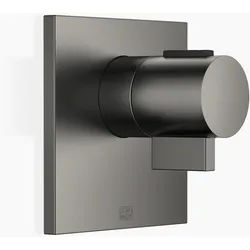 Dornbracht xTOOL UP-Thermostat ohne Mengenregulierung 3/4, Abdeckplatte 120x120mm, 36503985-99, Farbe: Dark Platinum matt