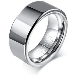 Order & Smile Schmuck Fingerring Wolfram Ring: Herren Tungstenring 67