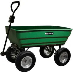 Güde Bollerwagen GARTENWAGEN GGW 300 grün|schwarz|silberfarben