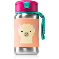Skip Hop Zoo Llama Wasserflasche mit Strohhalm 12m+ 350 ml