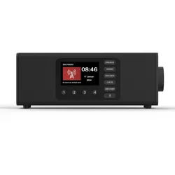 HAMA Digitalradio "DR2002BT", FM/DAB/DAB+/Bluetooth RX, Radiowecker, Stereo, schwarz
