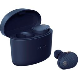 Yamaha TW-E5B True- wireless In-Ear-Kopfhörer (Freisprechfunktion, Sprachsteuerung, True Wireless, Google Assistant, Siri, A2DP Bluetooth, AVRCP Bluetooth, HFP, HSP) blau
