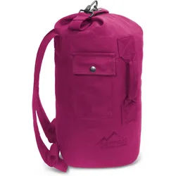 normani Packsack Canvas-Seesack 20 l Submariner 20, Duffle Bag Marinesack Seemannssack US-Sack Rucksack mit Doppelgurt blau