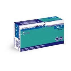 Semperguard® Einmalhandschuhe Nitrile Xtra Lite 100, puderfrei, Farbe: blau, 1 Karton = 10 Packungen á 100 Stück, Größe S