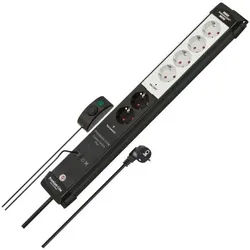 Brennenstuhl 6-fach Steckdosenleiste »Premium-Line Comfort Switch Plus« schwarz, 56x8x9 cm