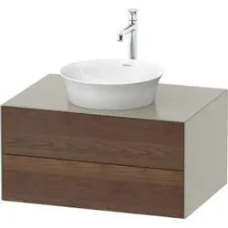 Duravit Waschtischunterschrank o. ES White Tulip 40,8x80x 55, 2 SBK, US N tau s-matt