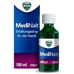 WICK MediNait Erkältungssirup für die Nacht 180 ml Sirup