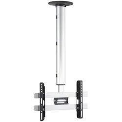 Mid.you Tv-Halterung , Silberfarben , Metall , 42x74x19 cm , Kleinmöbel