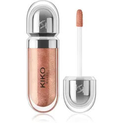 KIKO Milano 3D Hydra Lipgloss Hydratisierendes Lipgloss mit 3D-Effekt Farbton 18 Golden Sparkle 6.5 ml