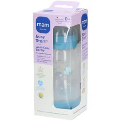 MAM Easy StartTM Anti-Kolik Flasche Blau 260 ml - 0 Monate und älter