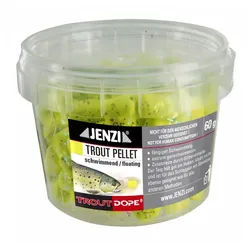 Jenzi Kunstköder Jenzi Forellenteig Trout Pellets knetbar gelb