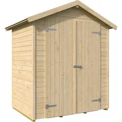 Weka Gartenhaus Mori mit Satteldach - 13 mm B 170 x T 120 cm (Gr. 2)