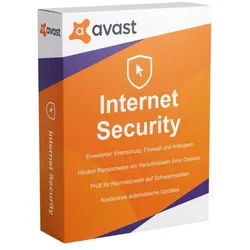 Avast Internet Security 2026 | 3 Geräte / 2 Jahre | Windows
