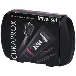 Curaprox travel set Black is White