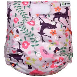 T-Tomi H√∂schenwindel AIO - Wickel Set Klettverschluss Forest 1 St