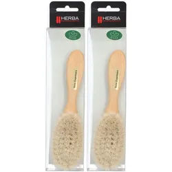 Herba® Babybürste aus Buchenholz – Sanft zur empfindlichen Kopfhaut