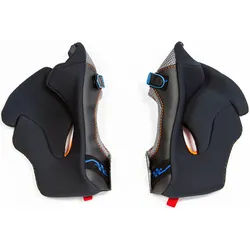 Nexx X.Wrl Wangenpolster, schwarz, Größe XS