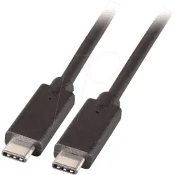EFB K5283-3ASW.2 - USB 5 Gb/s Kabel, C Stecker auf C Stecker, 2 m