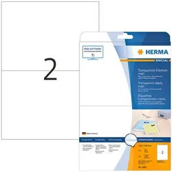 Herma Transparente Folien-Etiketten »Special 4683« 50 Stück transparent