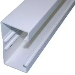 Brüstungskanal 70 x 105mm, Länge 2m - lichtgrau