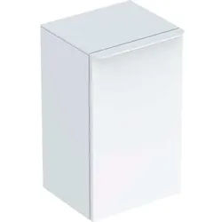 Geberit Smyle Square Seitenschrank, 500360, 36x60x32,6cm, mit eine Tür linksöffnend, 500.360.00.1, Farbe: Weiß Hochglanz Lack