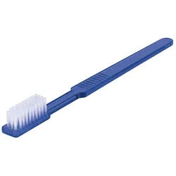 Einmalzahnbürsten Unigloves - mit Zahnpasta - Kunststoff - 200 Zahnbürsten blau