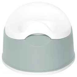 Bebe Jou Töpfchen , Hellgrün , Kunststoff , 32.5x25.5x17 cm , rutschhemmende Füße , Pflegen, Babytoilette, Töpfchen