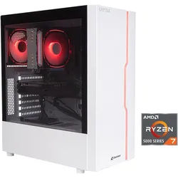 CAPTIVA Advanced Gaming R94-788 TFT Bundle Gaming-PC-Komplettsystem (60,5", AMD Ryzen 5 Ryzen 5 7500F, GeForce® RTXTM 5060, 16 GB RAM, 1000 GB SSD) weiß
