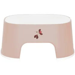 Bebe Jou Tritthocker , Altrosa , Kunststoff , 33.7x22.9x15.5 cm , rutschfeste Trittfläche, hohe Standfestigkeit , Pflegen, Babytoilette, Tritthocker & Sonstiges