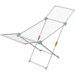 Juwel SuperDry Maxi Standtrockner, Trockenlänge 20 m, Mint, wind- & wetterfest, Wäscheständer